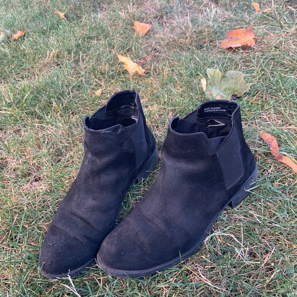 Black Joe Fresh ankle booties sz W 8.0 - Picture 3 of 3
